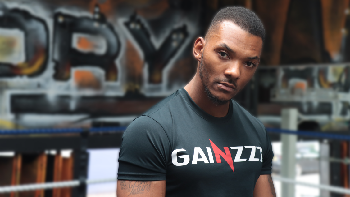 GAINZZZ Black T shirt